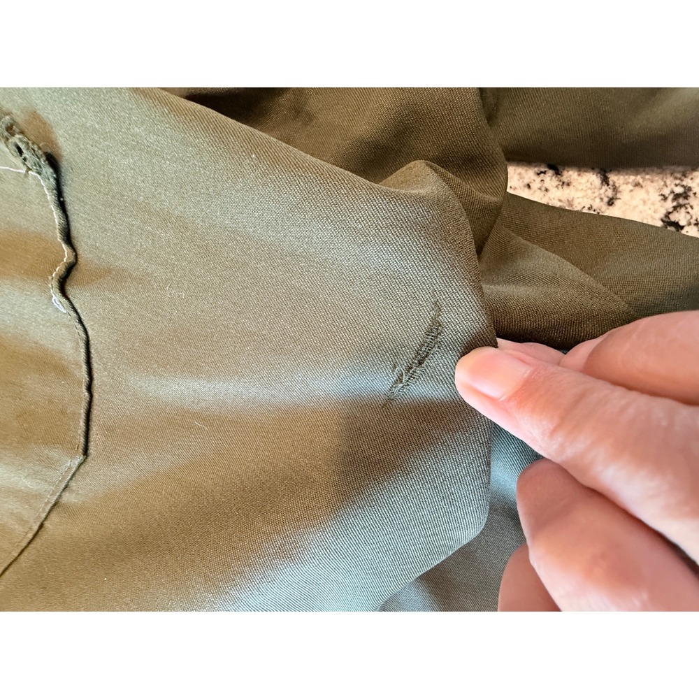 Vintage 1978 Lion Uniform Military Fire Resistant Aramid Trousers Olive Drab 36 - Picture 8 of 11